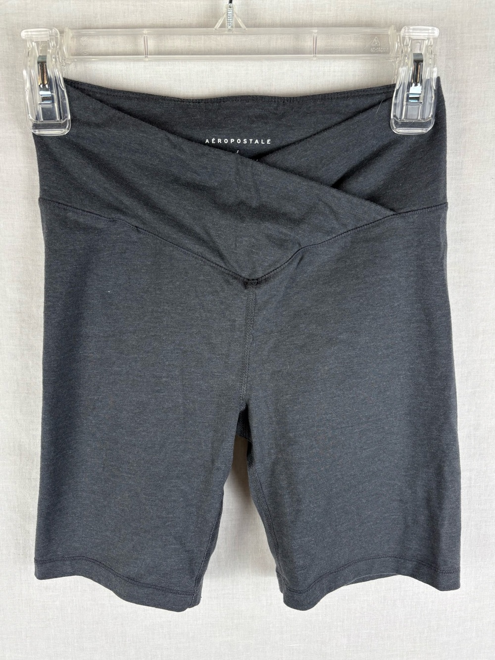 Aeropostale Crossover Grey Bike Shorts Size S